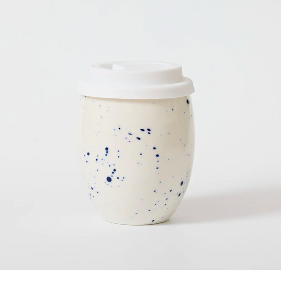 Good Eggs // Regular Coffee Cup [Blue Speckle]