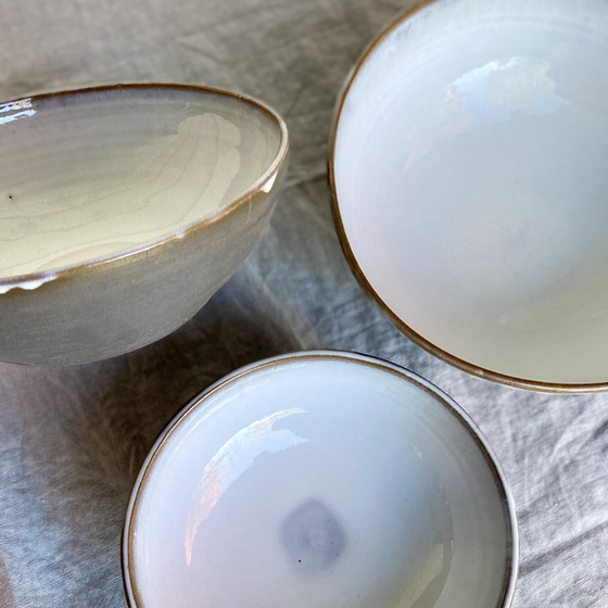KMF COLLECTIONS // Ceramic Bowl [Gloss White]