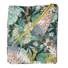 Quilted Throw // Bedspread [Jungle Flowers]