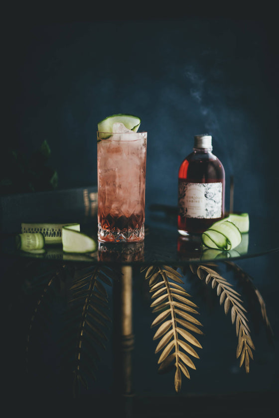 THE CURIOUS CABINET // Strawberry Shrub Syrup [250ml]
