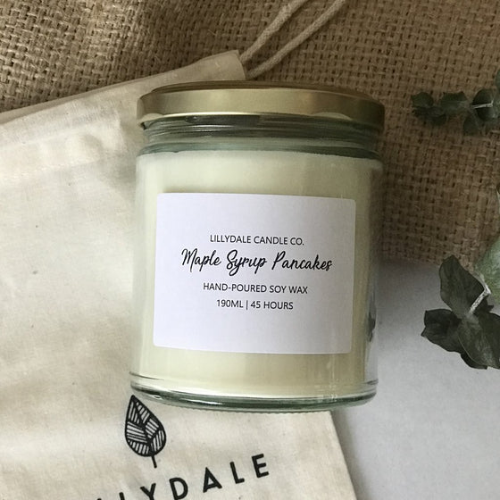 Lillydale Candle Co // Maple Syrup Pancakes