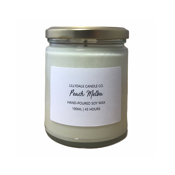 Lillydale Candle Co // Peach Melba