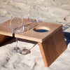 The Wood People // Picnic Table [2 seater with one bottle]